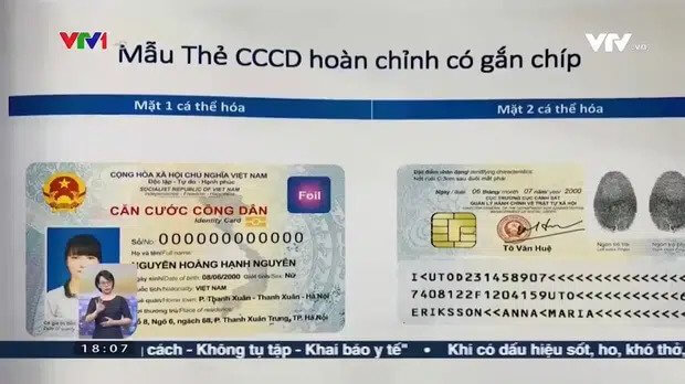 Ý nghĩa của 12 số trên thẻ CCCD mới có gắn chíp